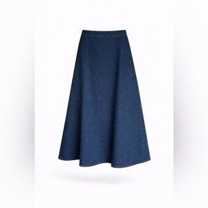 Tuckernuck Britt Denim Skirt Size 8 Dark Wash